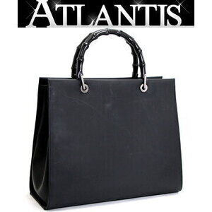 Gucci Bamboo Tote Bag Leather